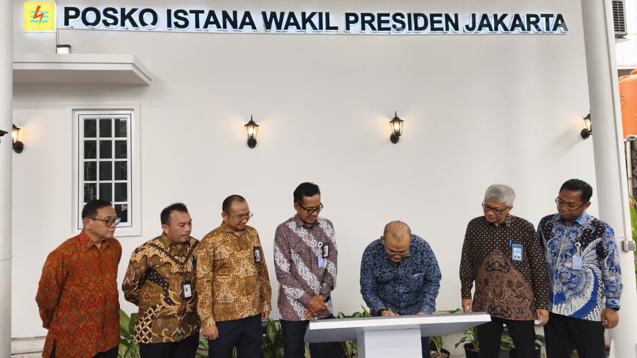 Perkuat Kelistrikan Kawasan Kenegaraan, Posko Siaga PLN Istana Wakil Presiden Resmi Beroperasi