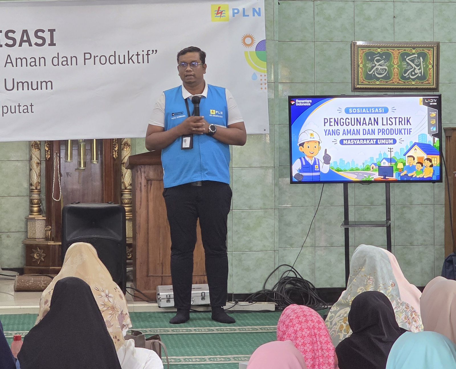 Sapa Warga Pondok Cabe Ilir, PLN Edukasi Keselamatan Kelistrikan dan Promo Tambah Daya